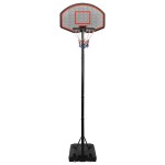 vidaXL Suport cu coș de baschet, negru, 282-352 cm, polietilenă vidaXL Suport cu coș de baschet, negru, 282-352 cm, polietilenă