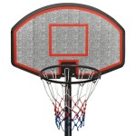 vidaXL Suport cu coș de baschet, negru, 282-352 cm, polietilenă vidaXL Suport cu coș de baschet, negru, 282-352 cm, polietilenă