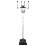 vidaXL Suport coș de baschet, transparent, 280-350 cm, policarbonat vidaXL Suport coș de baschet, transparent, 280-350 cm, policarbonat
