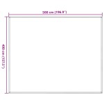 vidaXL Covor pentru cort, negru, 400x500 cm vidaXL Covor pentru cort, negru, 400x500 cm