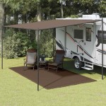 vidaXL Covor cort, maro, 250x400 cm vidaXL Covor cort, maro, 250x400 cm
