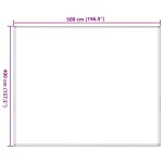 vidaXL Covor pentru cort, 400x500 cm, maro vidaXL Covor pentru cort, 400x500 cm, maro
