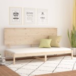 vidaXL Pat de zi fără saltea, 80x200 cm, lemn masiv pin