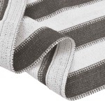 vidaXL Covor pentru cort, antracit și alb, 250x250 cm vidaXL Covor pentru cort, antracit și alb, 250x250 cm
