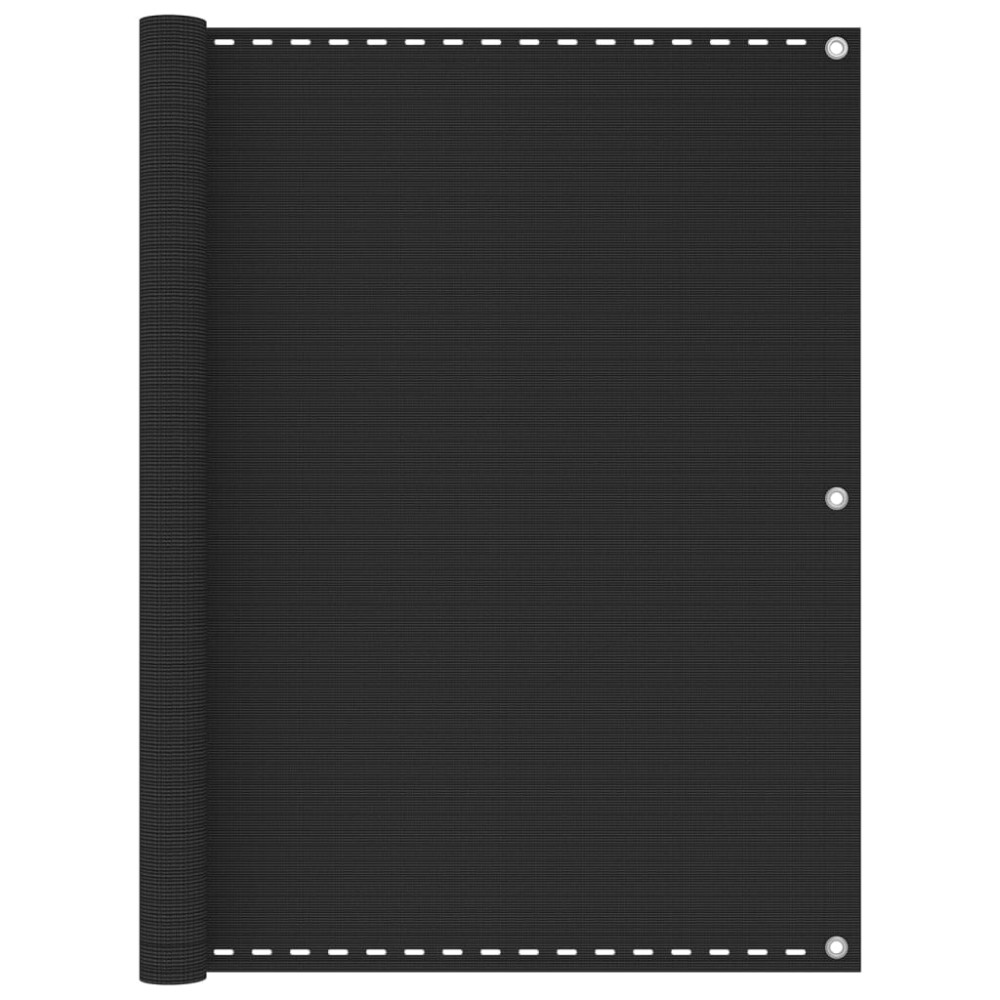 vidaXL Paravan de balcon, antracit, 120x300 cm, HDPE
