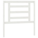 vidaXL Pat de zi extensibil, alb, 2x(90x200) cm, lemn masiv de pin