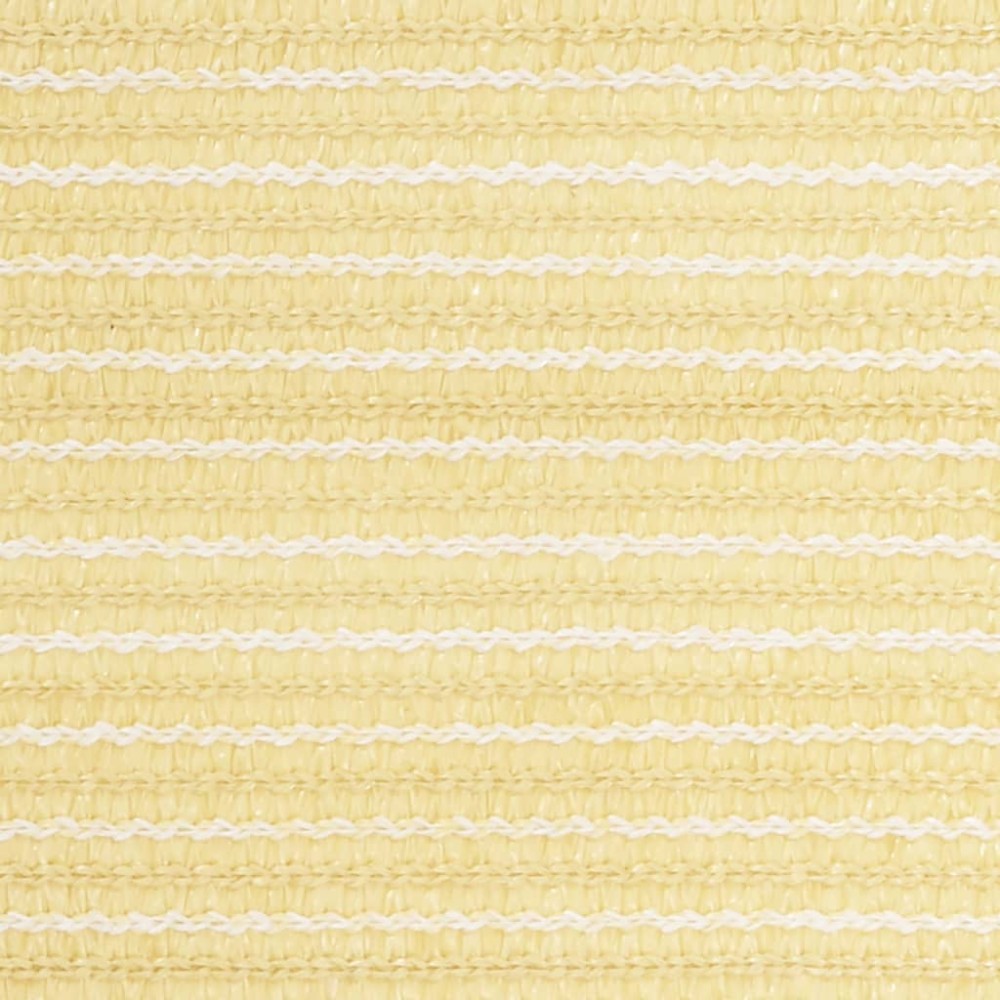 vidaXL Paravan de balcon, bej, 120x500 cm, HDPE