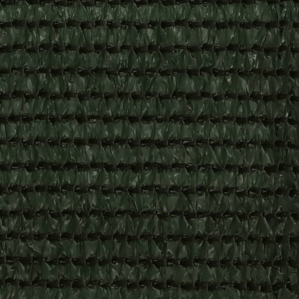 vidaXL Paravan de balcon, verde închis, 90x400 cm, HDPE