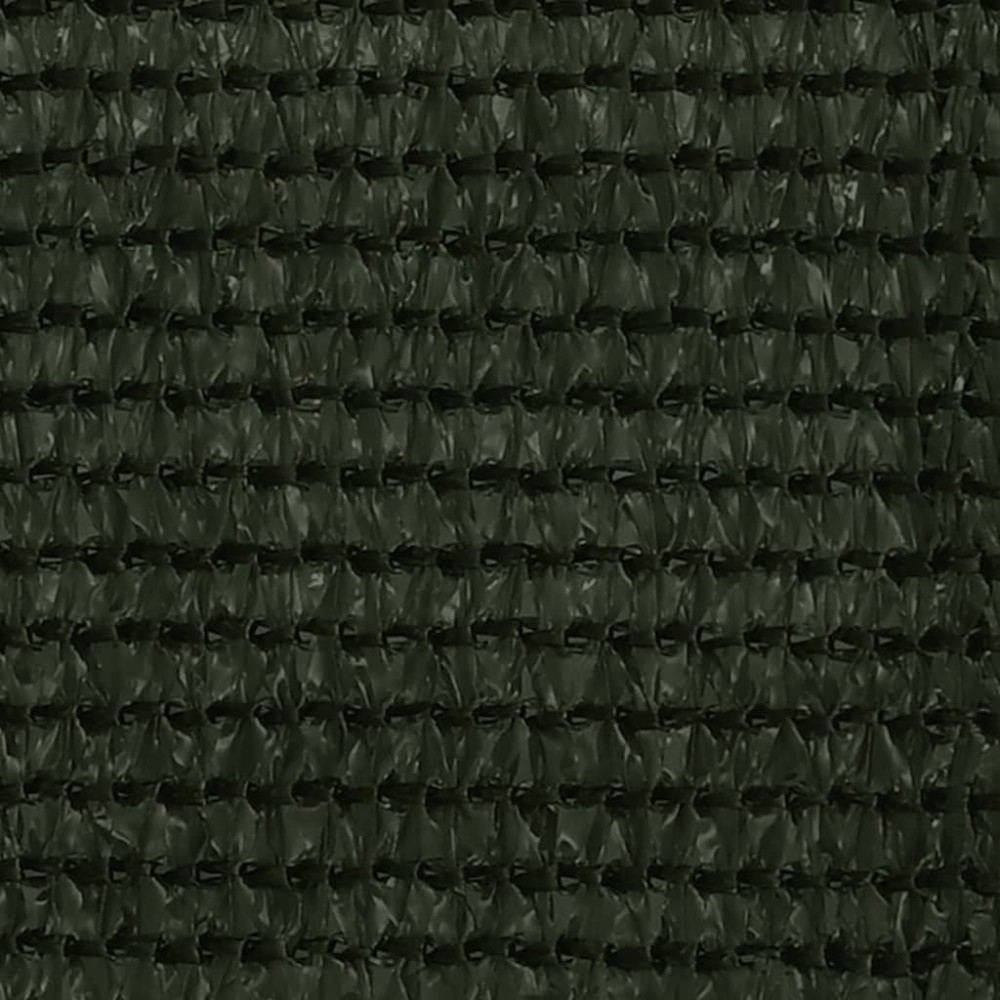 vidaXL Paravan de balcon, verde închis, 90x600 cm, HDPE