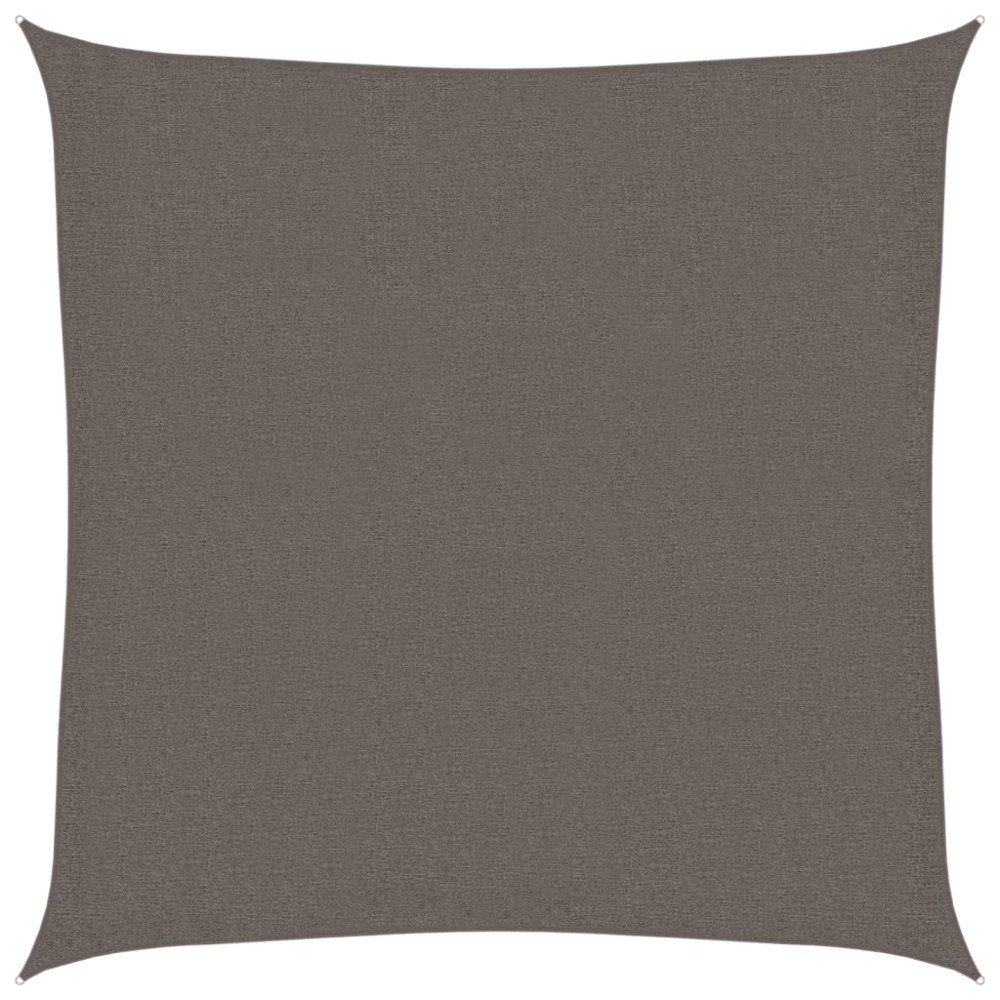 vidaXL Pânză parasolar, antracit, 3 x 3 m, HDPE, 160 g/m²