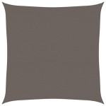 vidaXL Pânză parasolar, antracit, 4 x 4 m, HDPE, 160 g/m²