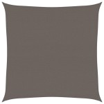 vidaXL Pânză parasolar, antracit, 4,5 x 4,5 m, HDPE, 160 g/m²