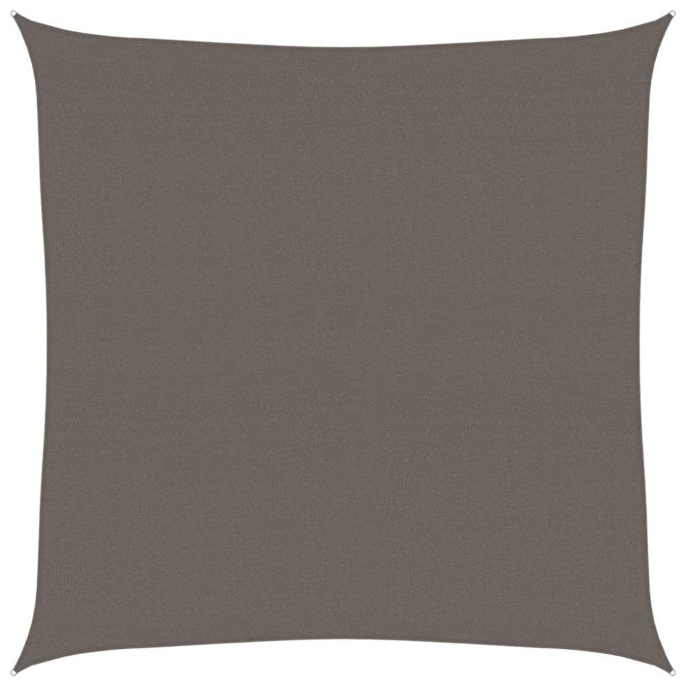 vidaXL Pânză parasolar, antracit, 5 x 5 m, HDPE, 160 g/m²