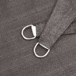 vidaXL Pânză parasolar, antracit, 2 x 2,5 m, 160 g/m², HDPE