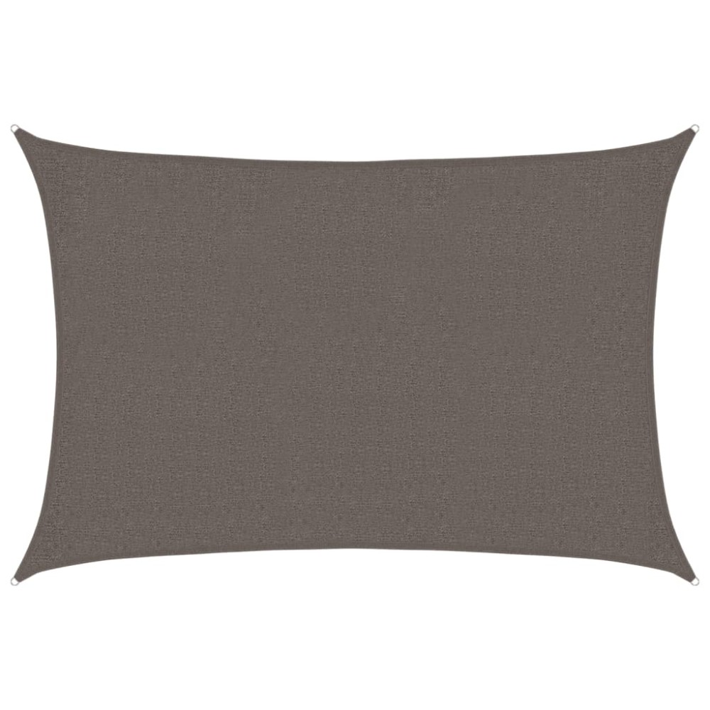vidaXL Pânză parasolar, antracit, 2 x 3 m, HDPE, 160 g/m²