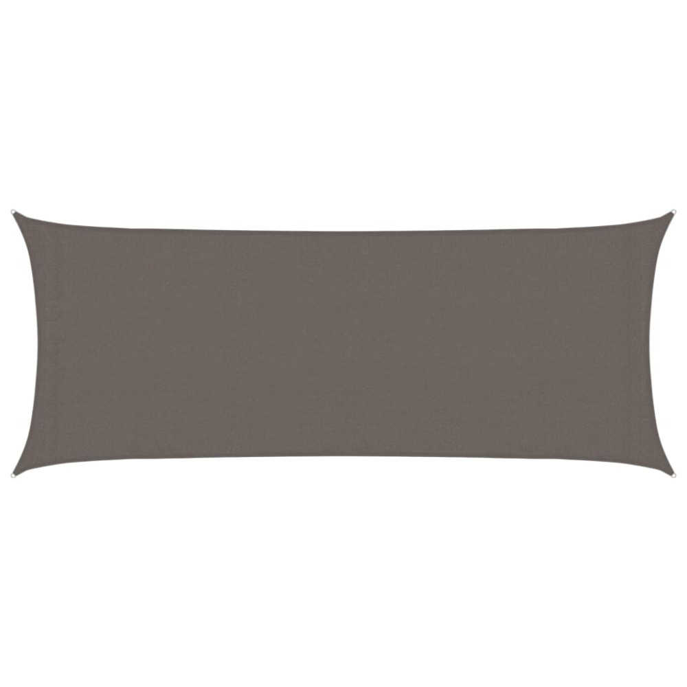 vidaXL Pânză parasolar, antracit, 2 x 5 m, HDPE, 160 g/m²