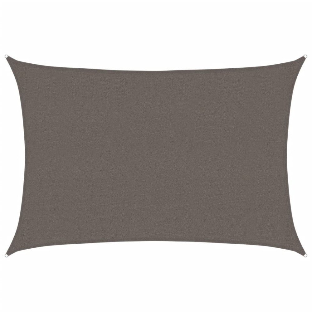 vidaXL Pânză parasolar, antracit, 2,5 x 3,5 m, HDPE, 160 g/m²