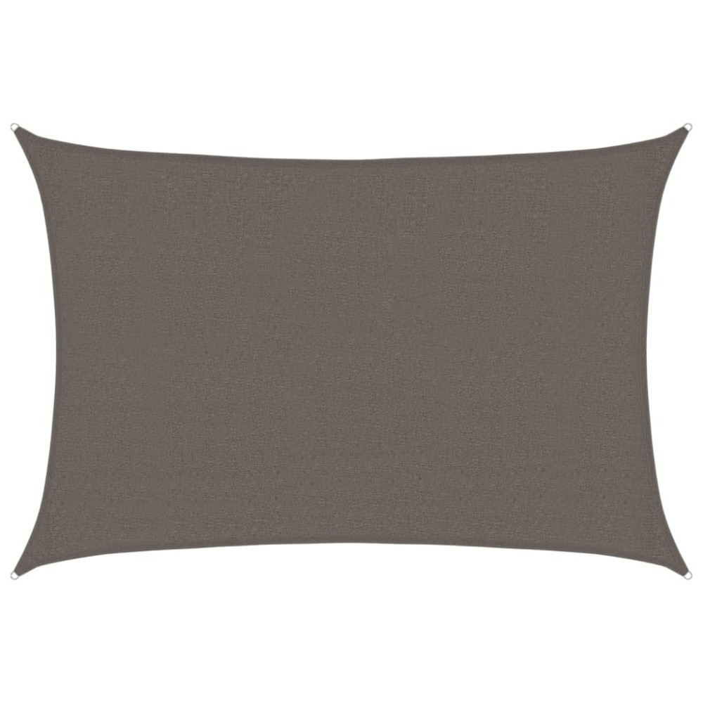 vidaXL Pânză parasolar, antracit, 2,5 x 4 m, HDPE, 160 g/m²