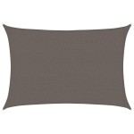 vidaXL Pânză parasolar, antracit, 2,5 x 4 m, HDPE, 160 g/m²