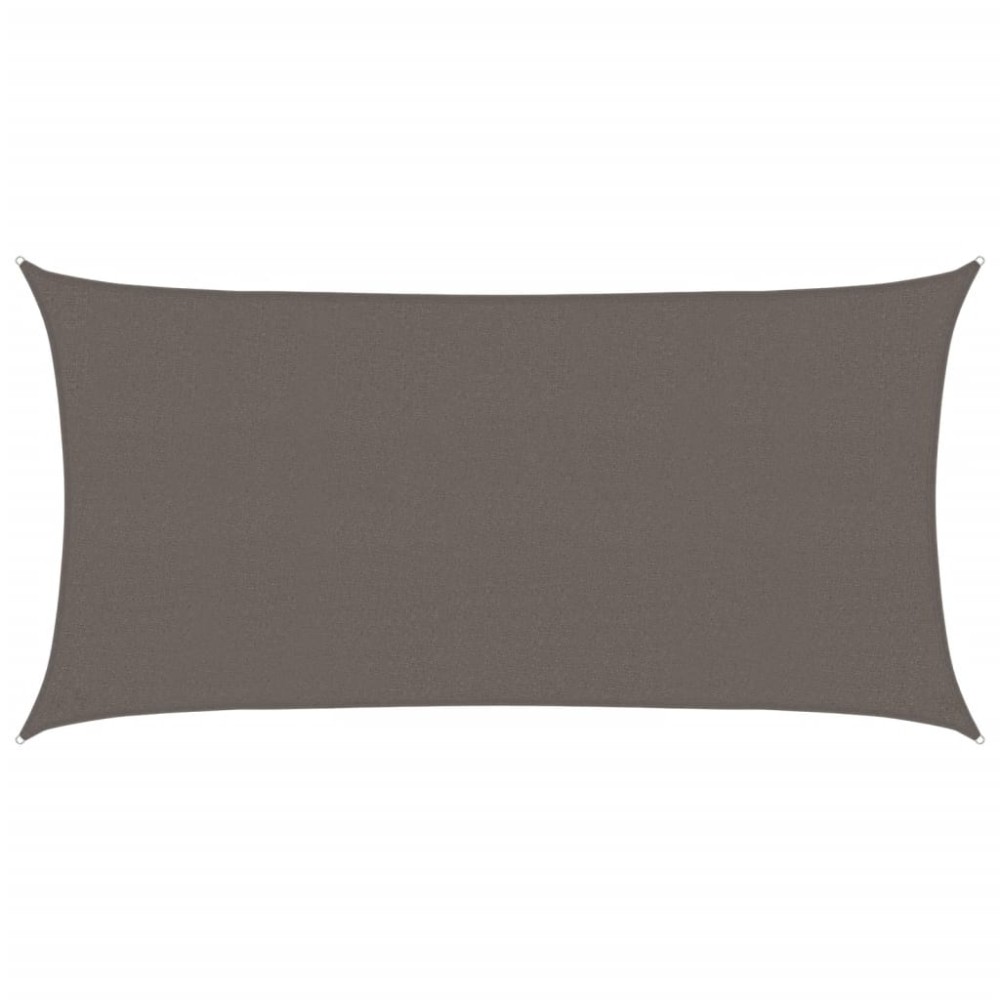 vidaXL Pânză parasolar, antracit, 2,5x4,5 m, HDPE, 160 g/m²