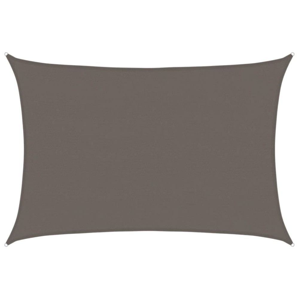 vidaXL Pânză parasolar, antracit, 5x6 m, HDPE, 160 g/m²
