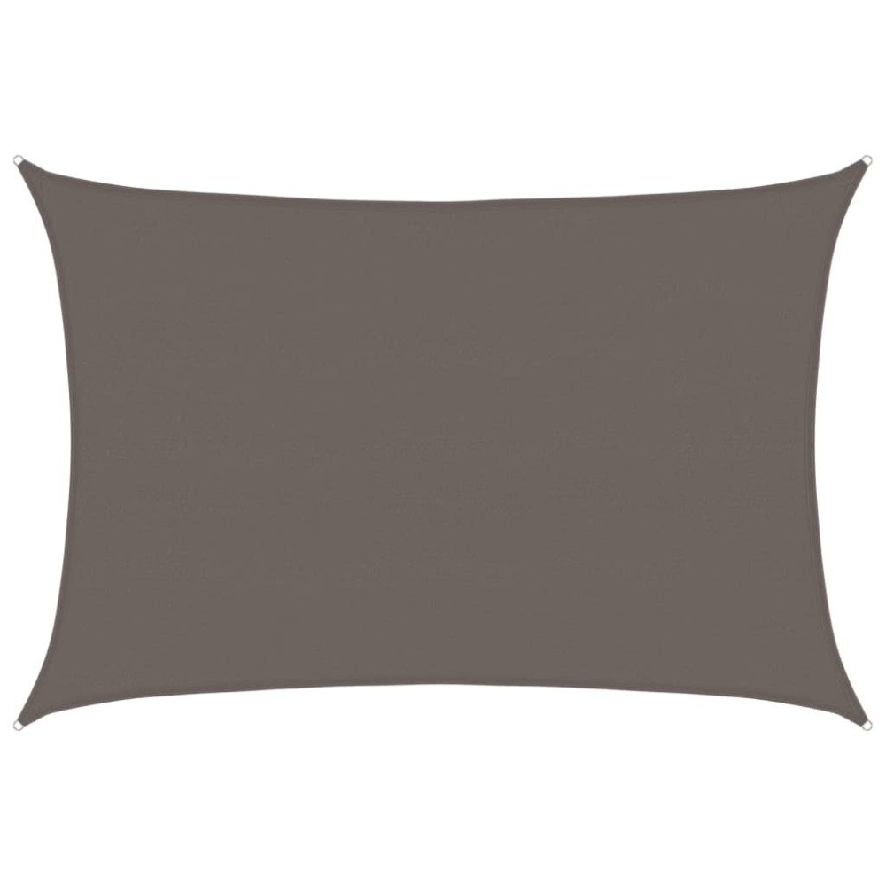 vidaXL Pânză parasolar, antracit, 5x7 m, HDPE, 160 g/m²