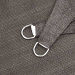 vidaXL Pânză parasolar, antracit, 4x4x5,8 m, HDPE, 160 g/m²