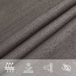 vidaXL Pânză parasolar, antracit, 5x5x6 m, HDPE, 160 g/m² vidaXL Pânză parasolar, antracit, 5x5x6 m, HDPE, 160 g/m²