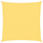 vidaXL Pânză parasolar, bej, 3x3 m, HDPE, 160 g/m²