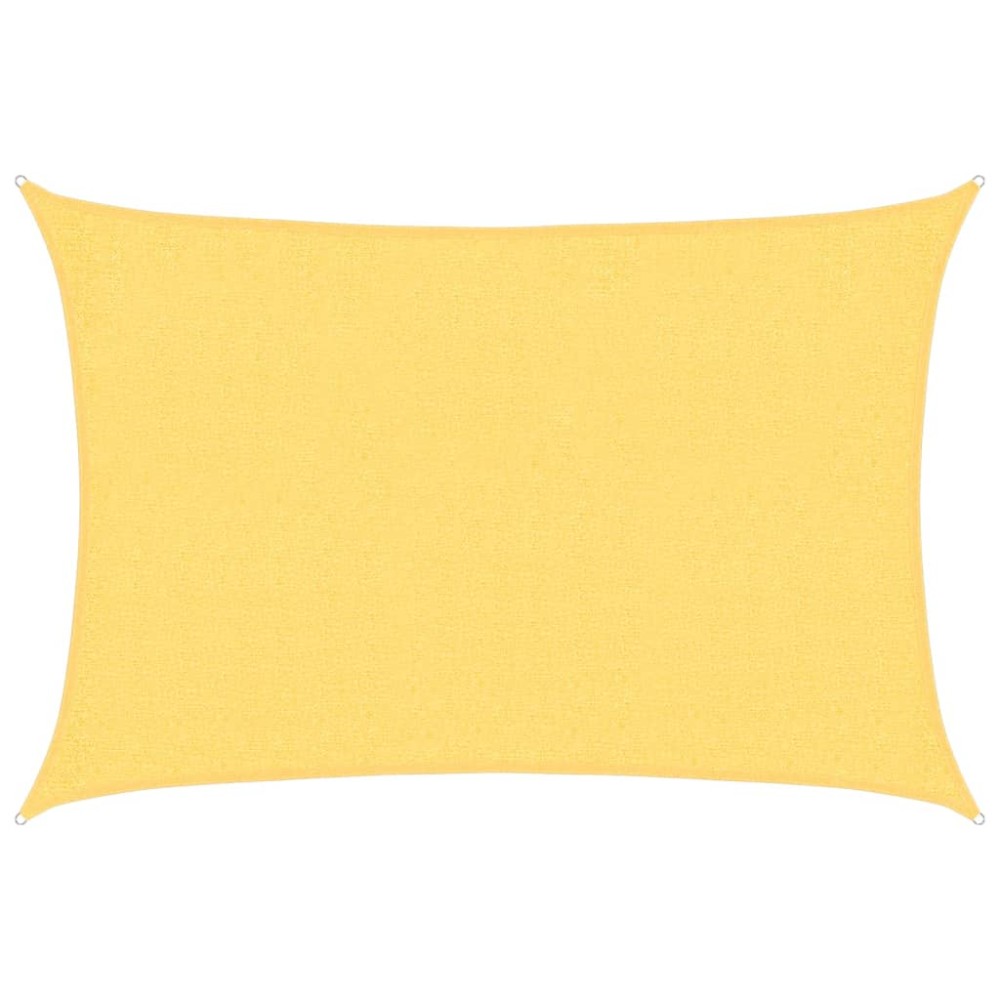 vidaXL Pânză parasolar, bej, 2x2,5 m, HDPE, 160 g/m²