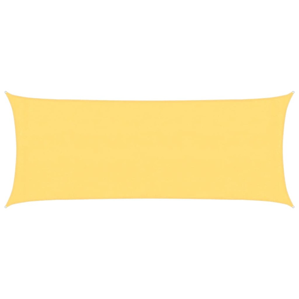 vidaXL Pânză parasolar, bej, 2x4,5 m, HDPE, 160 g/m²