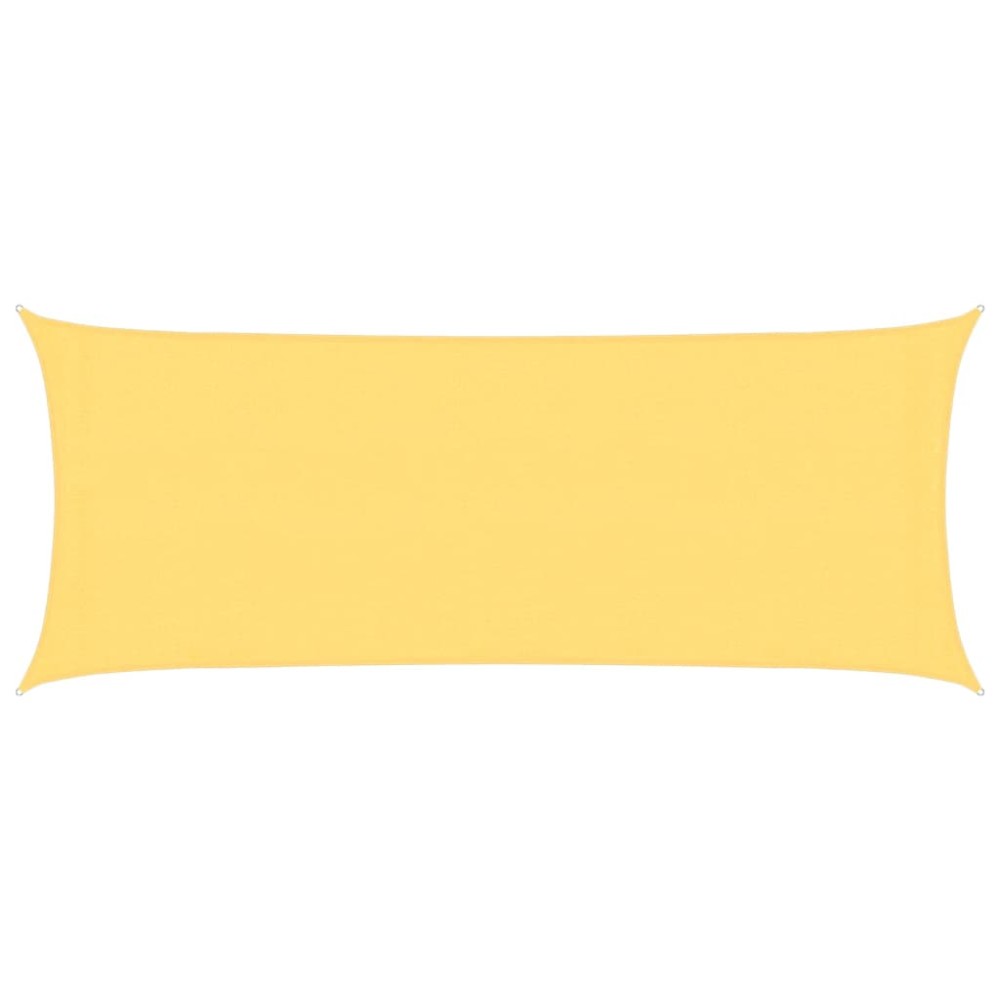 vidaXL Pânză parasolar, bej, 2x5 m, HDPE, 160 g/m²