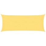 vidaXL Pânză parasolar, bej, 2x5 m, HDPE, 160 g/m²