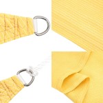 vidaXL Pânză parasolar, bej, 2,5 x 2,5 x 3,5 m, HDPE, 160 g/m²