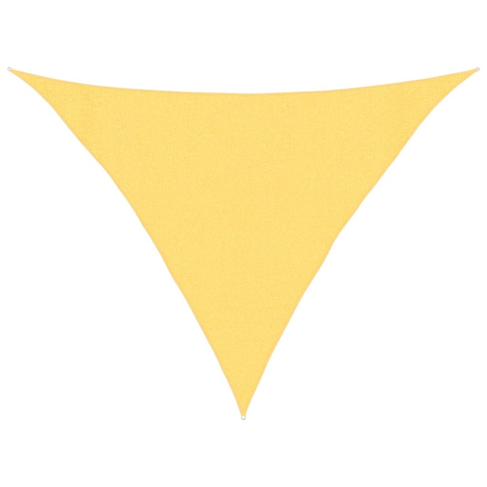 vidaXL Pânză parasolar, bej, 3 x 3 x 4,2 m, HDPE, 160 g/m²
