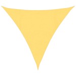 vidaXL Pânză parasolar, bej, 4,5x4,5x4,5 m, HDPE, 160 g/m² vidaXL Pânză parasolar, bej, 4,5x4,5x4,5 m, HDPE, 160 g/m²