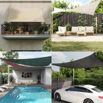 vidaXL Pânză parasolar, bej, 3/4x3 m, HDPE, 160 g/m² vidaXL Pânză parasolar, bej, 3/4x3 m, HDPE, 160 g/m²