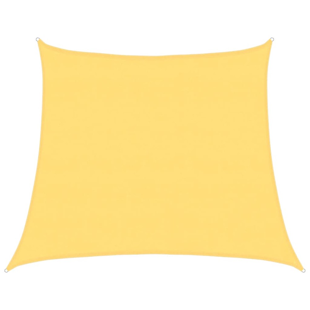 vidaXL Pânză parasolar, bej, 4/5x4 m, HDPE, 160 g/m²