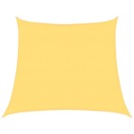 vidaXL Pânză parasolar, bej, 4/5x4 m, HDPE, 160 g/m²