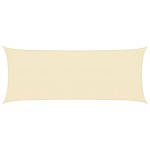 vidaXL Pânză parasolar, crem, 2x4,5 m, HDPE, 160 g/m² vidaXL Pânză parasolar, crem, 2x4,5 m, HDPE, 160 g/m²
