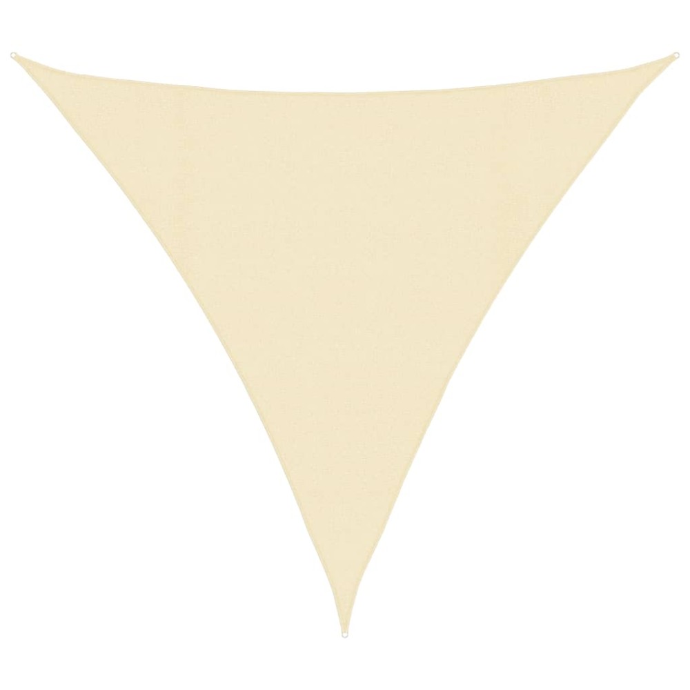vidaXL Parasolar, crem, 4x4x4 m, HDPE, 160 g/m²