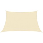 vidaXL Pânză parasolar, crem, 3/4x2 m, HDPE, 160 g/m² vidaXL Pânză parasolar, crem, 3/4x2 m, HDPE, 160 g/m²