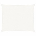 vidaXL Pânză parasolar, alb, 2,5 x 3 m, HDPE, 160 g/m²