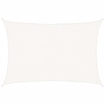 vidaXL Pânză parasolar, alb, 2,5 x 3,5 m, HDPE, 160 g/m² vidaXL Pânză parasolar, alb, 2,5 x 3,5 m, HDPE, 160 g/m²