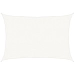 vidaXL Pânză parasolar, alb, 2,5x4 m, HDPE, 160 g/m² vidaXL Pânză parasolar, alb, 2,5x4 m, HDPE, 160 g/m²