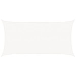 vidaXL Pânză parasolar, alb, 2,5 x 4,5 m, HDPE, 160 g/m² vidaXL Pânză parasolar, alb, 2,5 x 4,5 m, HDPE, 160 g/m²