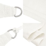 vidaXL Pânză parasolar, alb, 2,5 x 4,5 m, HDPE, 160 g/m² vidaXL Pânză parasolar, alb, 2,5 x 4,5 m, HDPE, 160 g/m²