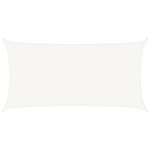 vidaXL Pânză parasolar, alb, 3 x 6 m, HDPE, 160 g/m² vidaXL Pânză parasolar, alb, 3 x 6 m, HDPE, 160 g/m²