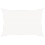 vidaXL Pânză parasolar, alb, 3,5 x 4,5 m, HDPE, 160 g/m² vidaXL Pânză parasolar, alb, 3,5 x 4,5 m, HDPE, 160 g/m²