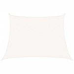 vidaXL Pânză parasolar, alb, 4/5x3 m, HDPE, 160 g/m² vidaXL Pânză parasolar, alb, 4/5x3 m, HDPE, 160 g/m²